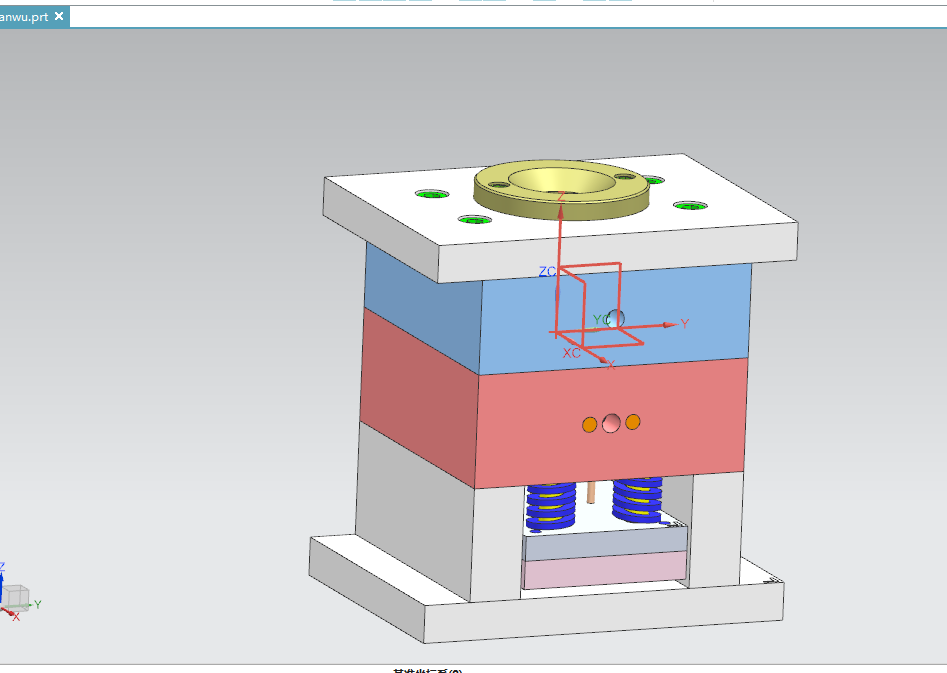 F821-乐高玩具帽子的注塑模设计[含UG三维图]