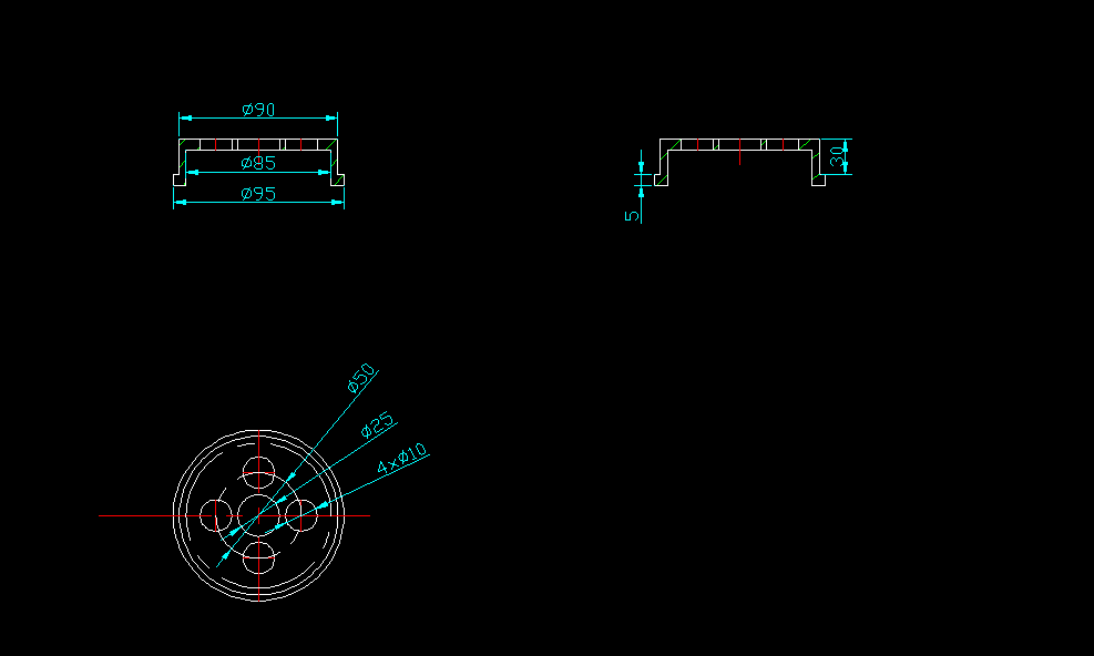 F822-塑料盖的注射模设计