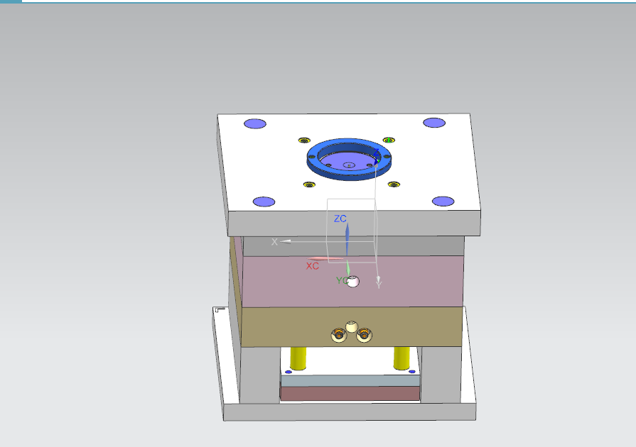 F823-月饼模注塑模具设计[含UG三维图]