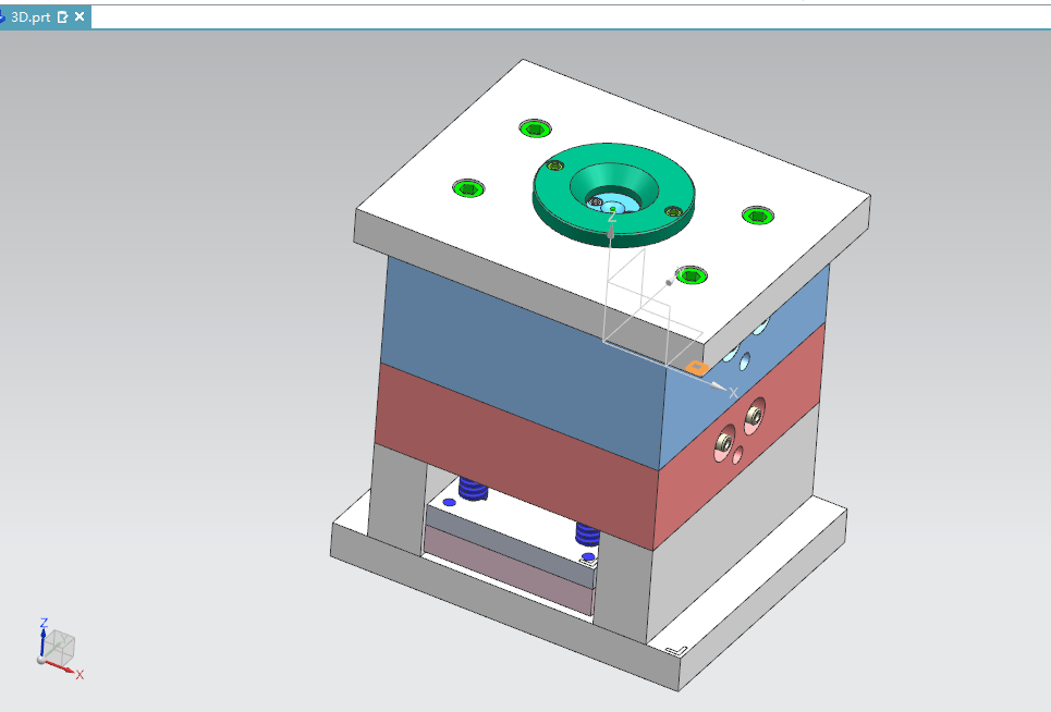 F824-凹凸盖塑料模具设计[含UG三维图]