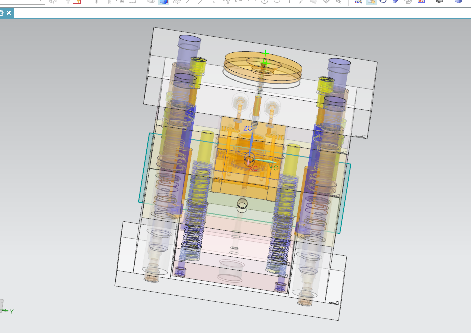 F838-洗衣液瓶盖注塑模具设计[含UG三维图]