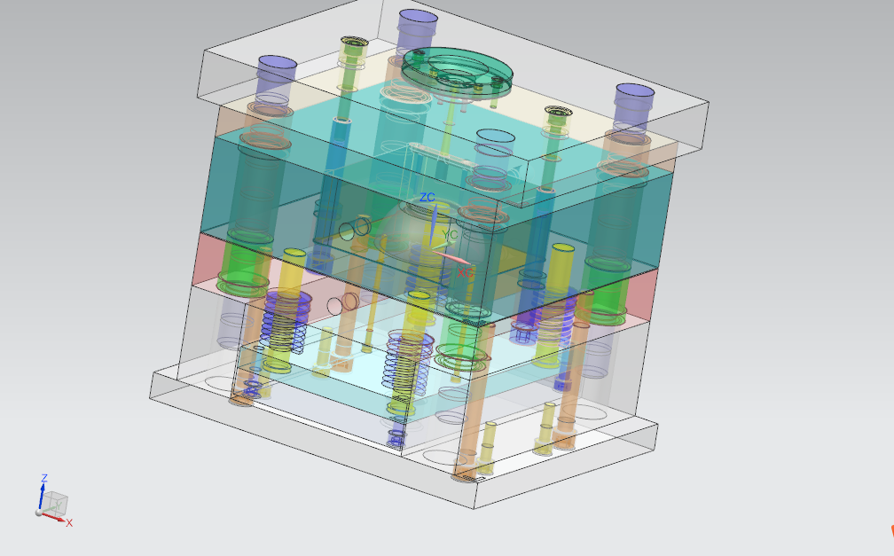 F840-小屁孩耐用塑料碗塑料模具设计[含UG三维图]