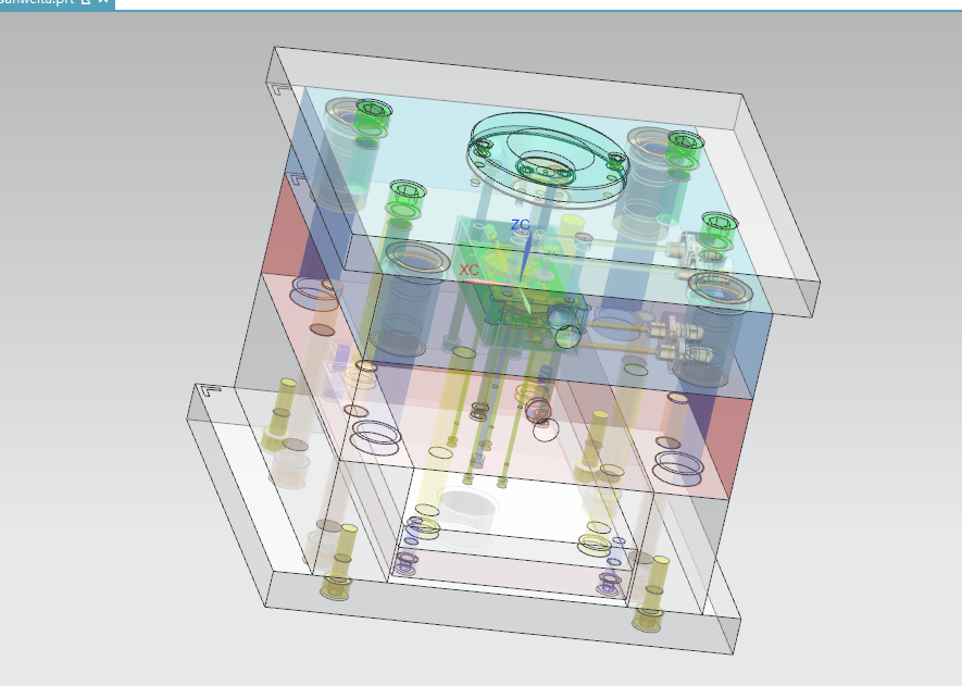 F844-动片瓷件的注塑模具设计[含UG三维图]