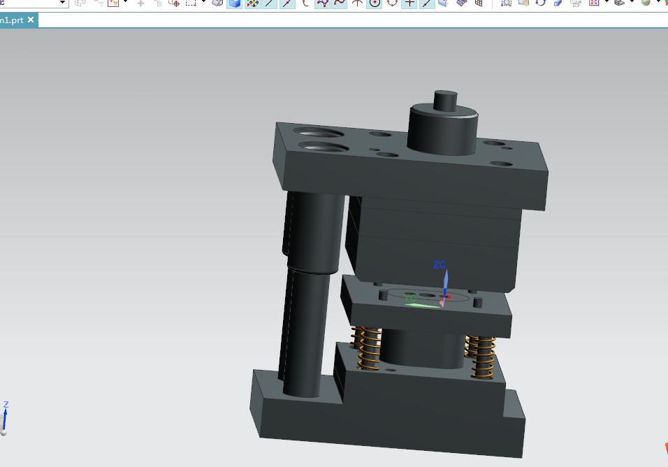 F849-冲裁小垫片的模具设计[含UG三维图]长74