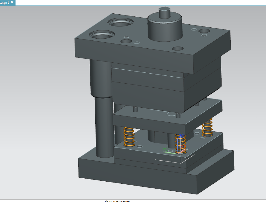 F861-止动件的冲裁复合模设计[含UG三维图]