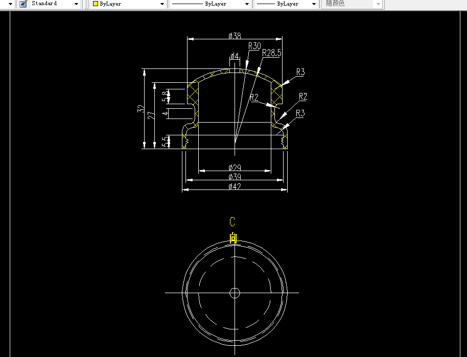 G013-牙签盖的注射模设计
