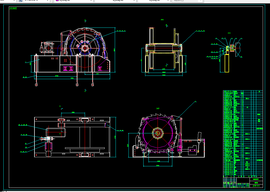 G052-凿井绞车设计