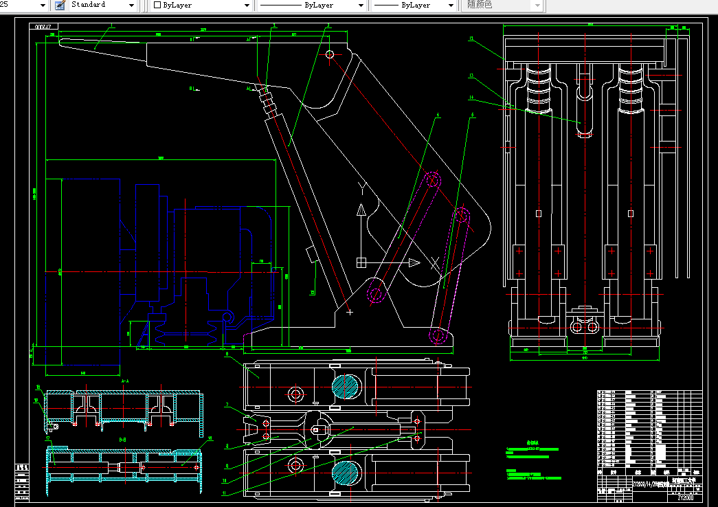 G083-经济型掩护式液压支架的设计