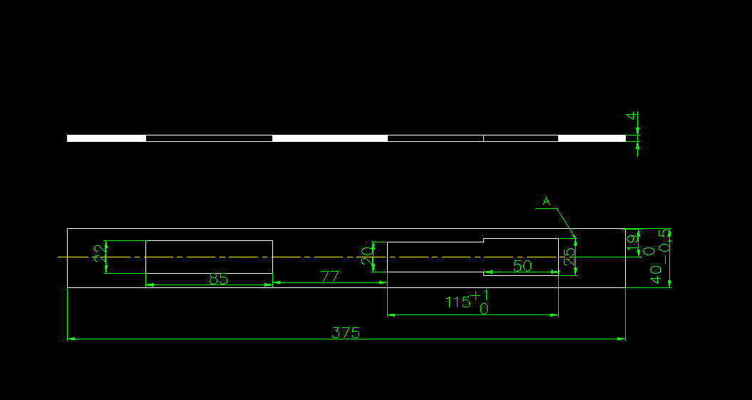 G150-客车上车门垫板零件的冲裁模模具设计-长375