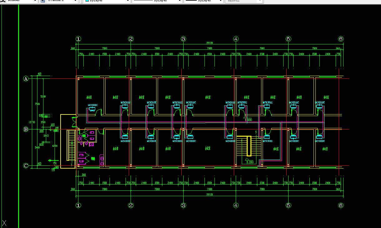 D173-苏州某综合三层办公大楼空调、通风工程设计