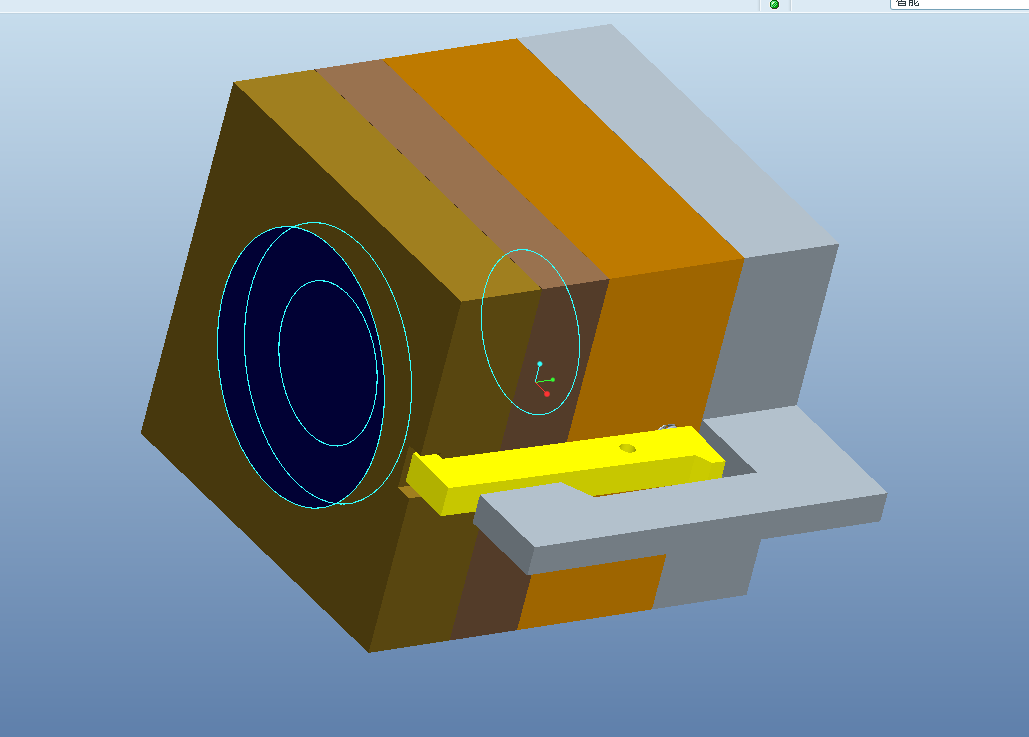 G355-摆钩式双向推出模具机构设计[含Proe三维图]