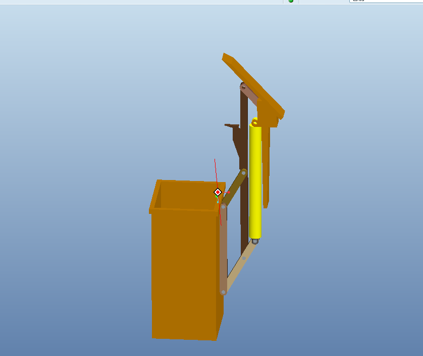 G357-城市清洁运输车辆工作装置设计[含Proe三维图]
