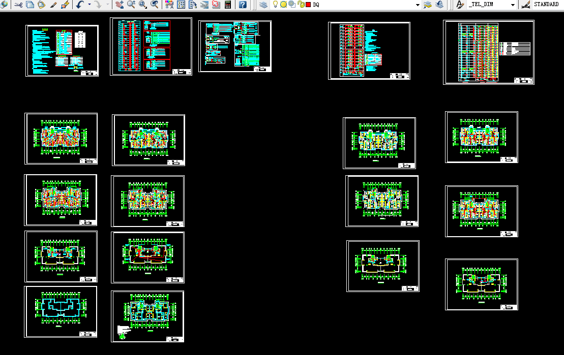 G411-绿地国际花都一期3#楼电气系统设计