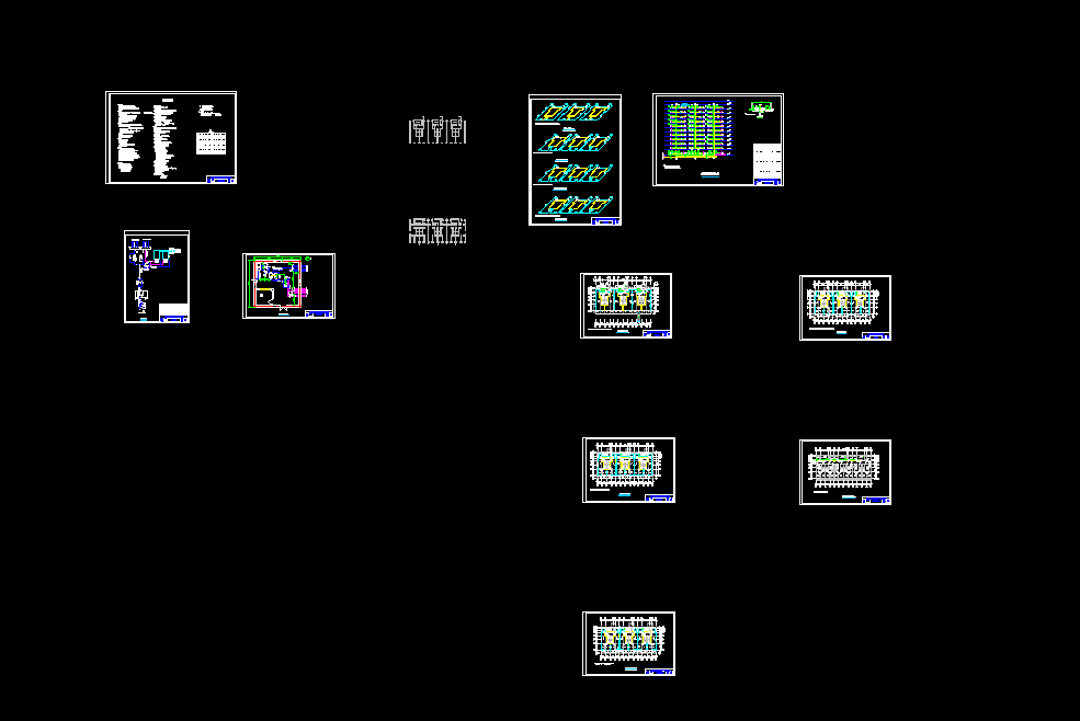 G585-北京市幸福里小区小高层住宅楼供暖及换热站设计