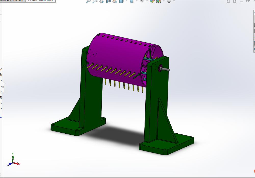 G603-城市生活垃圾处理设备分拣机设计及仿真设计