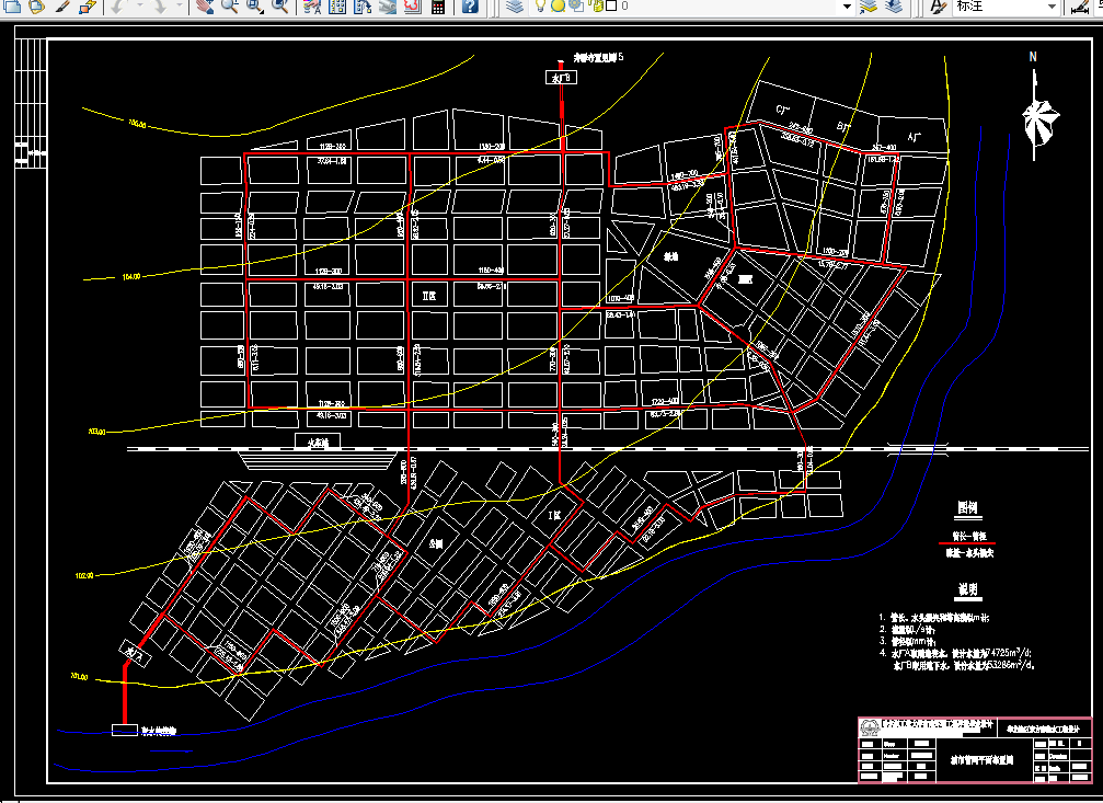 G653-华北地区东方市给水工程设计