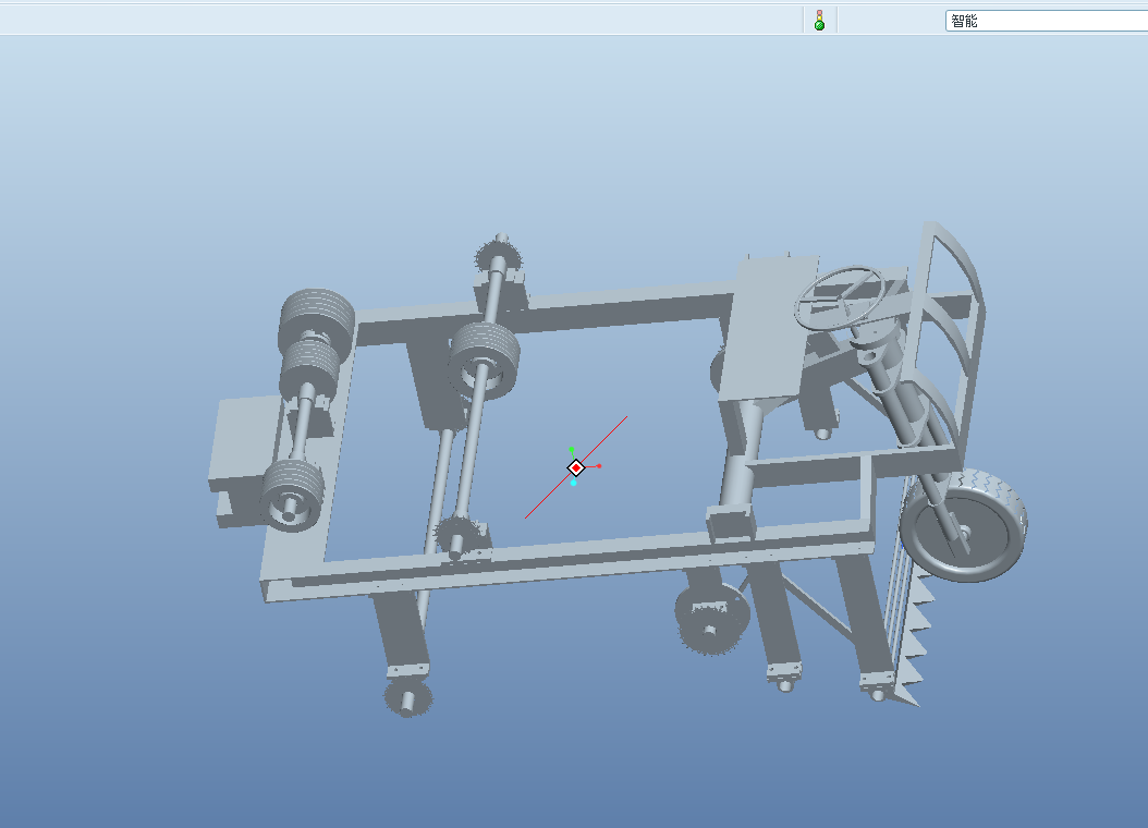 G663-大蒜收获机的优化设计和仿真分析[含Proe三维图]