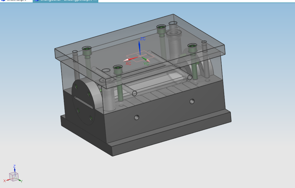 G715-3合1洗发露瓶体吹塑模具设计[含UG三维图]