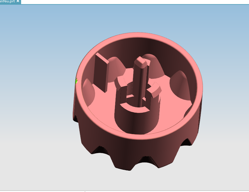 G723-依德尔吸尘器旋钮注射模设计[含UG三维图]