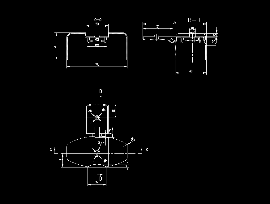 G731-三合一洗发露瓶连体盖注塑模设计