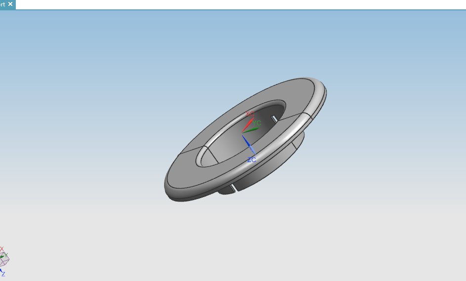 G733-美的KFR-72LWDY空调墙孔套筒盖注射模设计