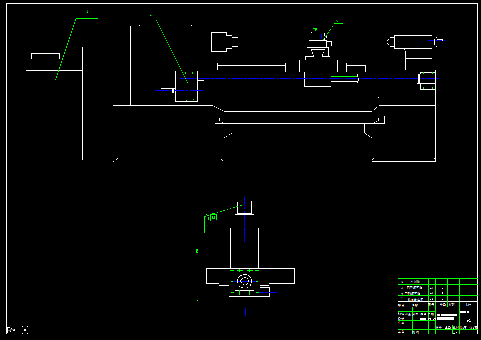 H038-CA6140经济型车床数控化改造