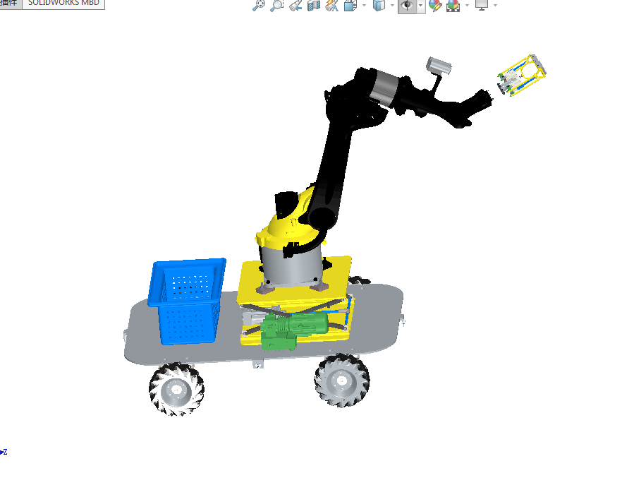 H215-果实采摘机械手的设计与仿真[含三维图]