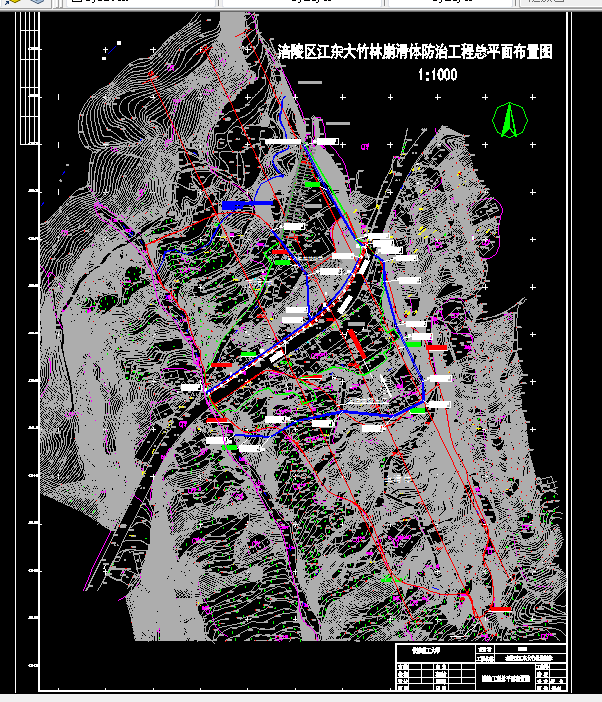 D237-重庆涪陵区江东大竹林滑体治理