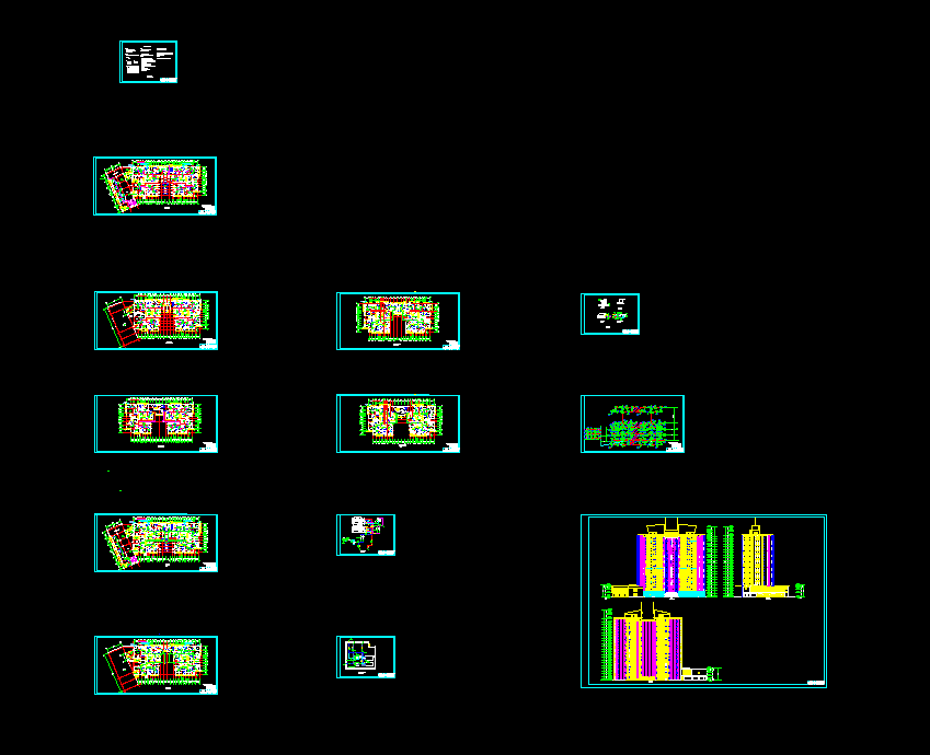 H261-南京市某住宅楼中央空调系统工程设计-22+2层