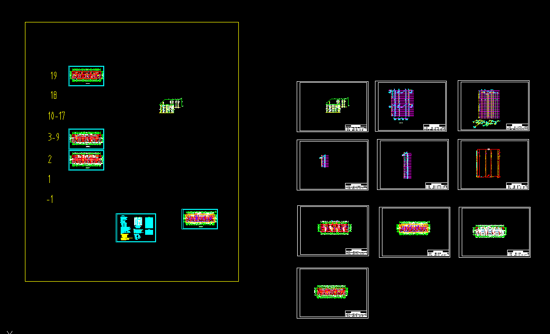 H264-十八层高层民用建筑水排水、消防、供暖设计