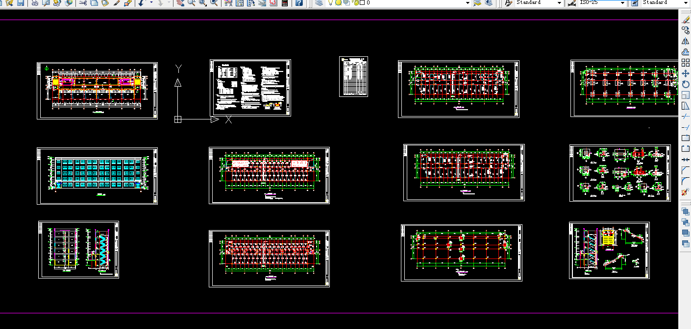 H298-某大学教学楼建筑方案及框架结构设计