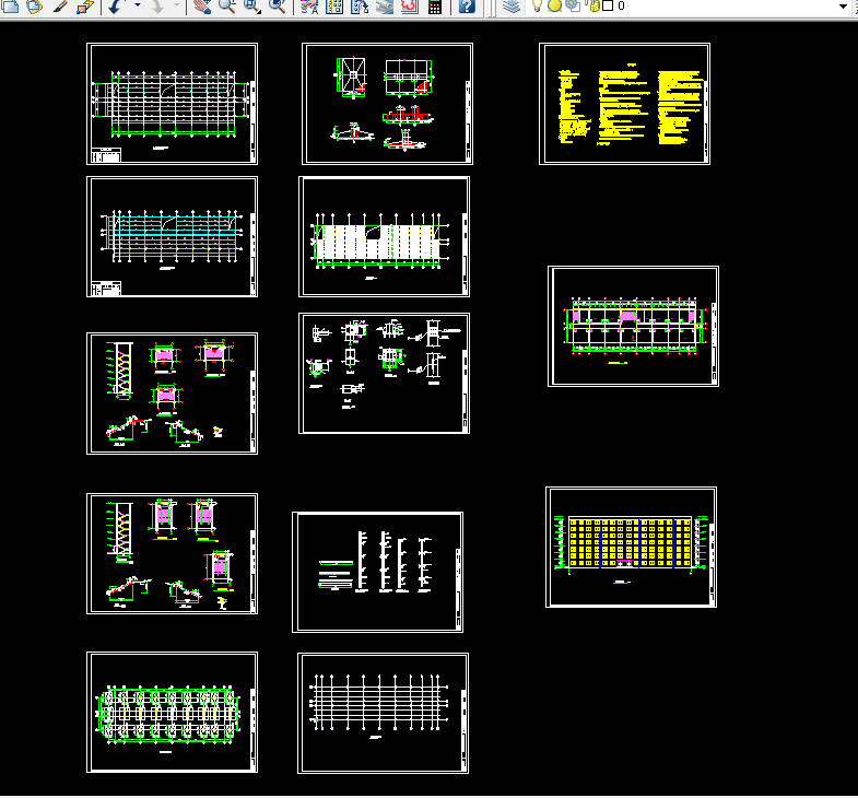 H305-医院办公楼建筑方案及钢框架结构设计-7层7600平米
