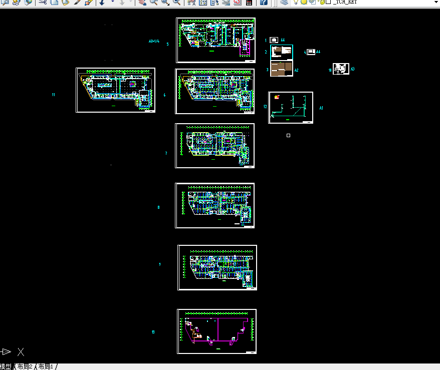 H381-绵阳市大型商场空调设计