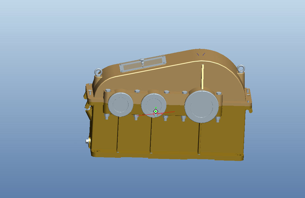 H434-二级展开式斜齿圆柱齿轮减速器【含Proe三维】F=4500，V=0.9，D=380