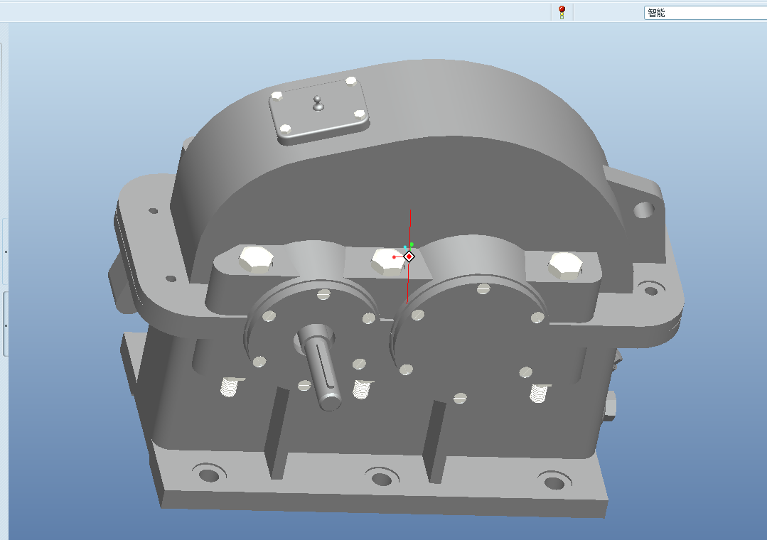 H448-一级直齿圆柱齿轮减速器【含Proe三维】F=1500,V=1.6,D=250