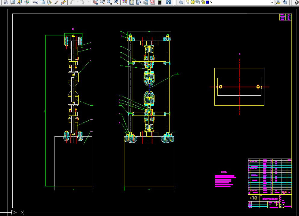 H502-低周疲劳拉伸试验机设计