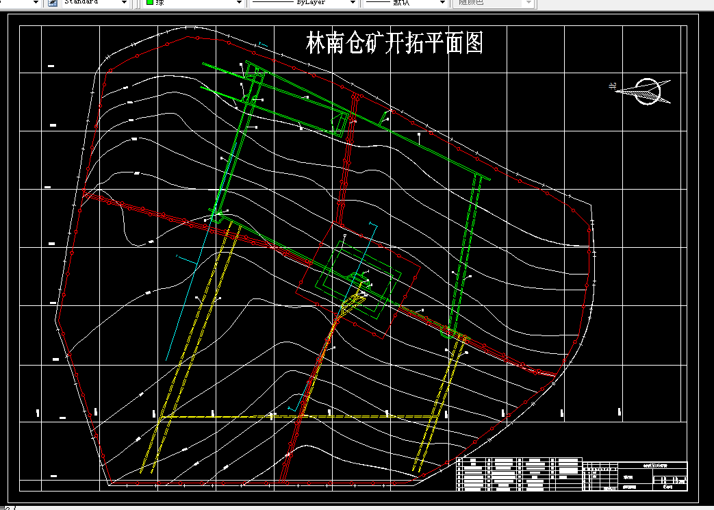 H604采矿工程毕业设计（论文）-林南仓150万t矿井初步设计