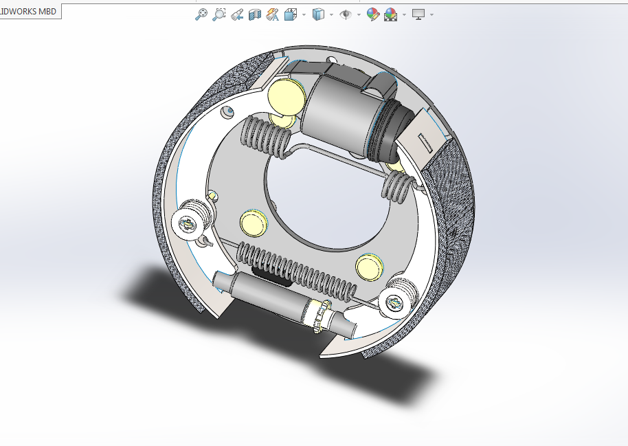 H728-汽车鼓式制动器的设计与分析[含SW三维图]