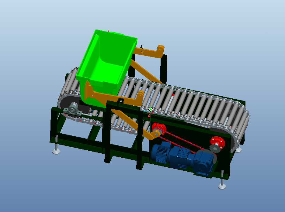 H839-蒸锅输送机设计[含Proe三维图]