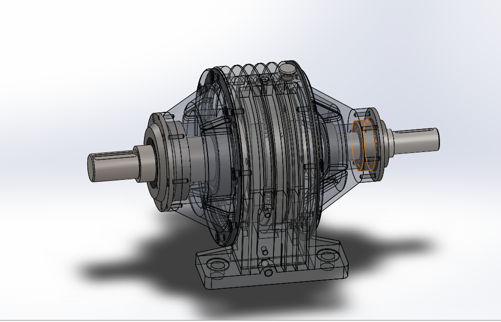 H889-基于Solidwork的行星齿轮减速器的三维建模与运动仿真[含三维图]