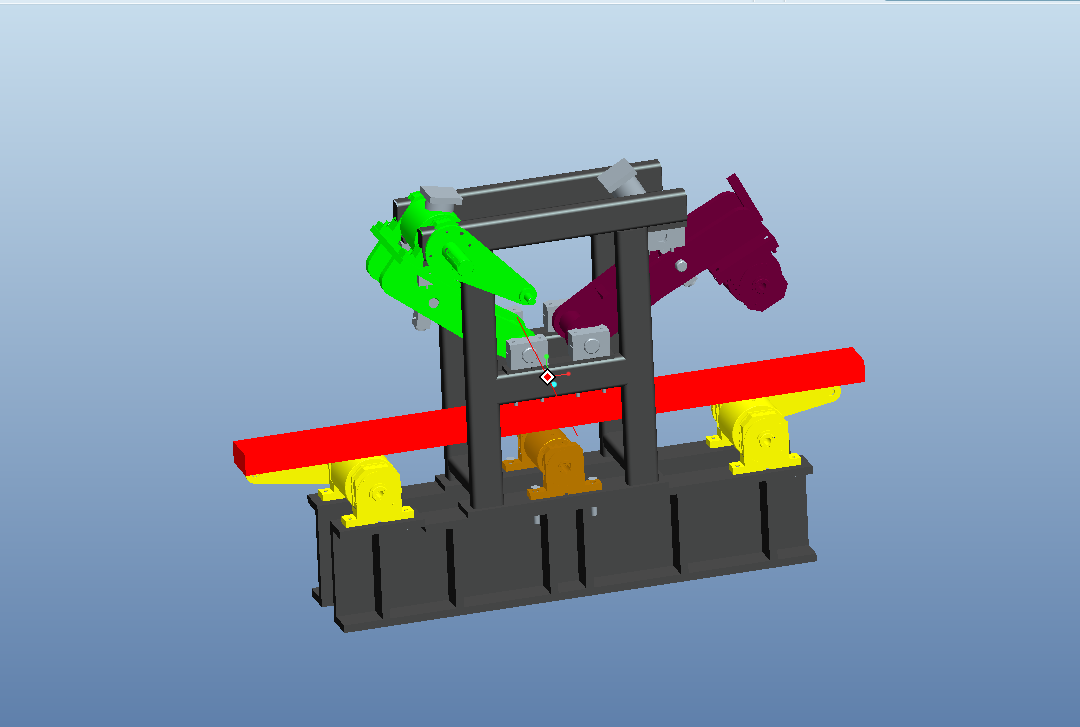 H894-拉矫机设计[含Proe三维图]