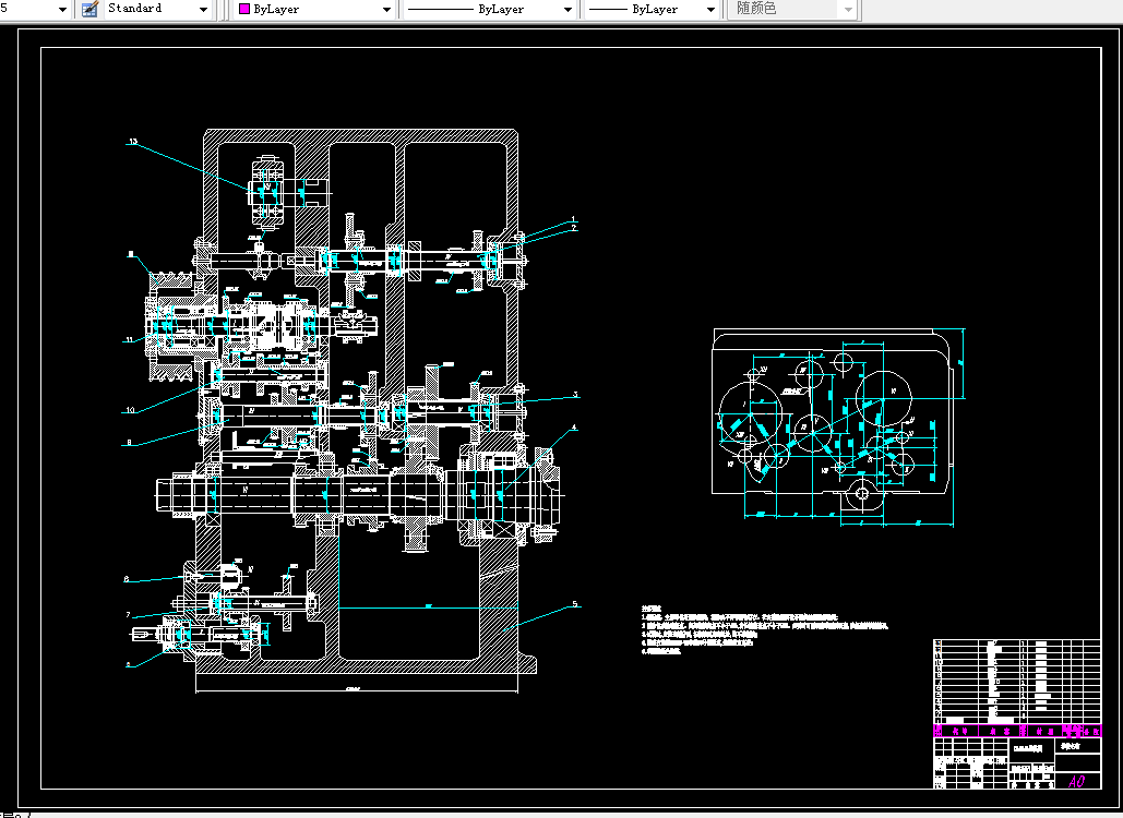 i040-CA6140机床主轴箱的设计