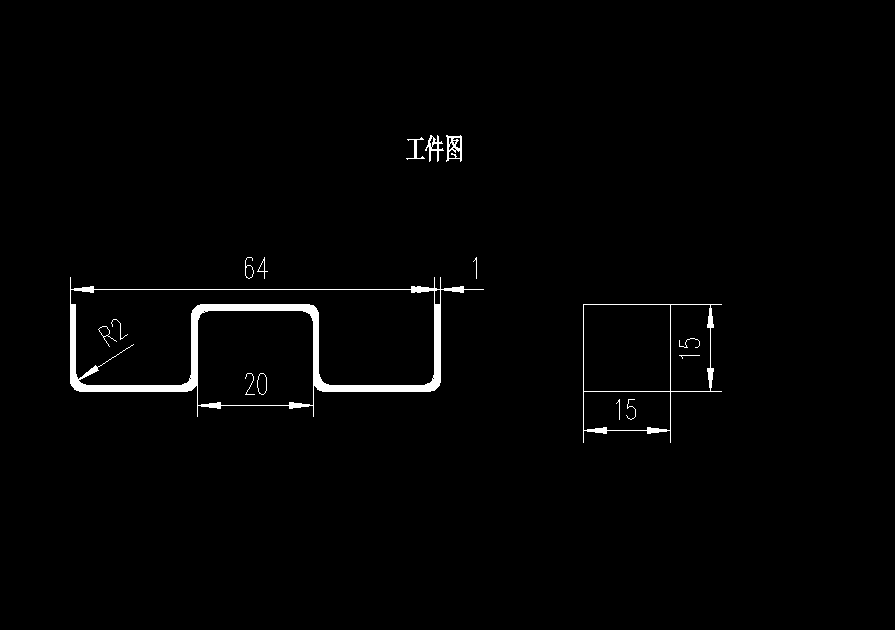 i046-卡脚冲压模具设计[2套模具]