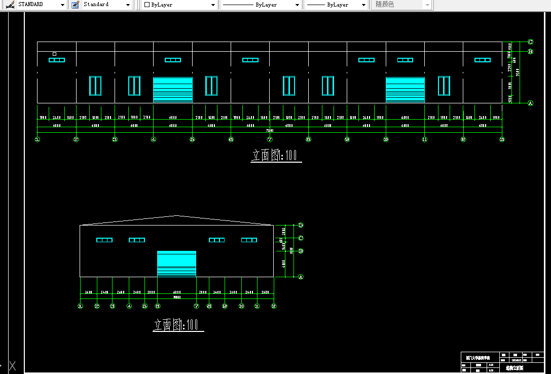 i059-轻型门式刚架厂房设计