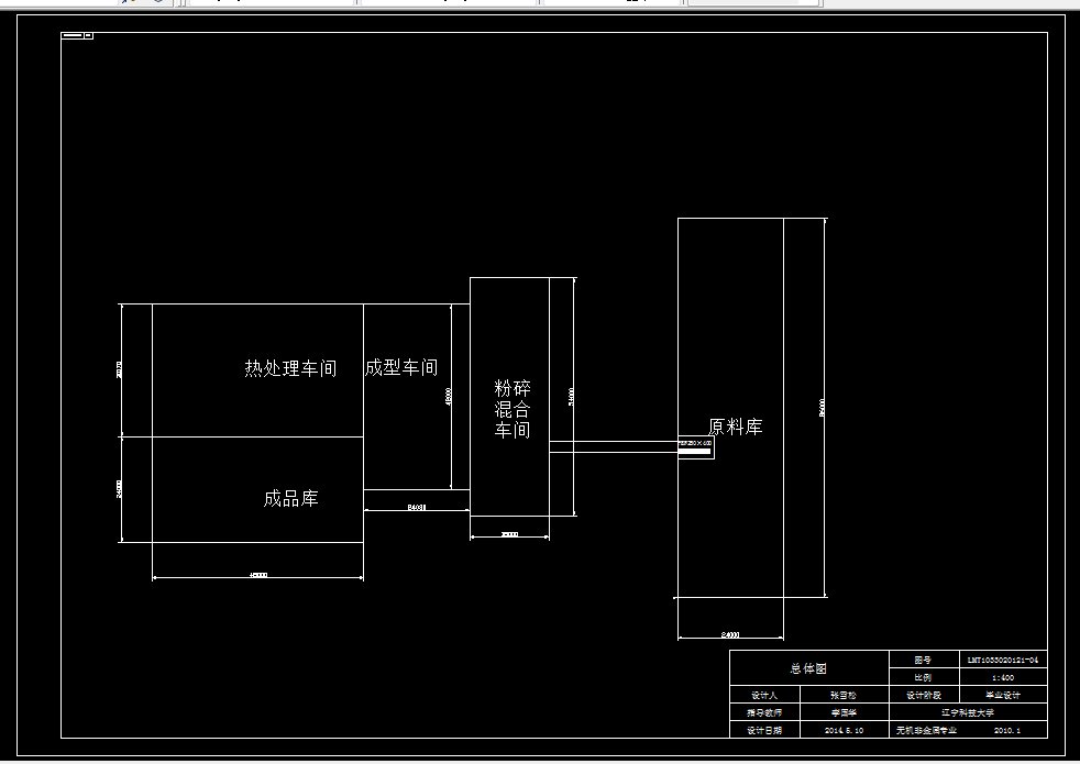 D272-年产2.5万吨铝镁碳砖生产车间设计
