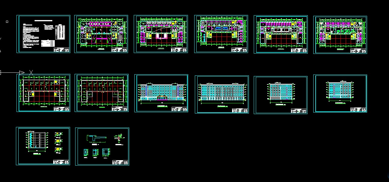 i160-西界娱乐城框架设计-六层框架结构