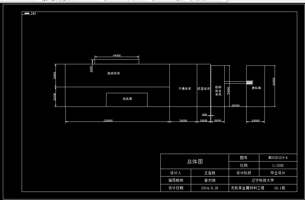 D278-年产3.8万吨直接结合镁铬砖生产车间设计