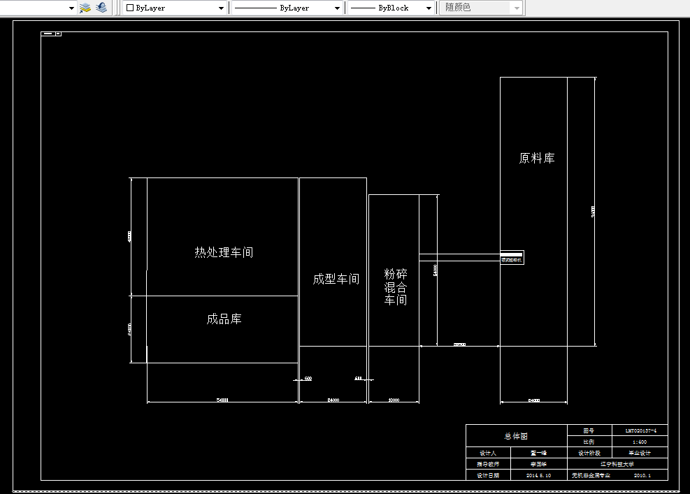 D279-年产3万吨铝镁碳砖生产车间设计