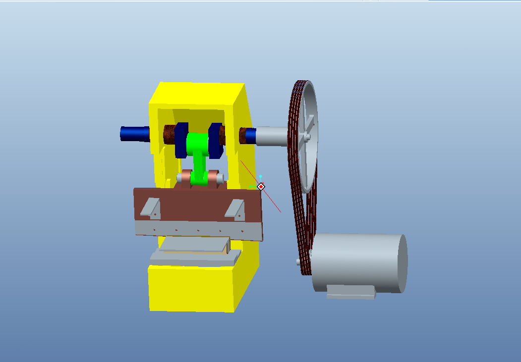 i359-机械剪板机的设计及分析[含Proe三维图]