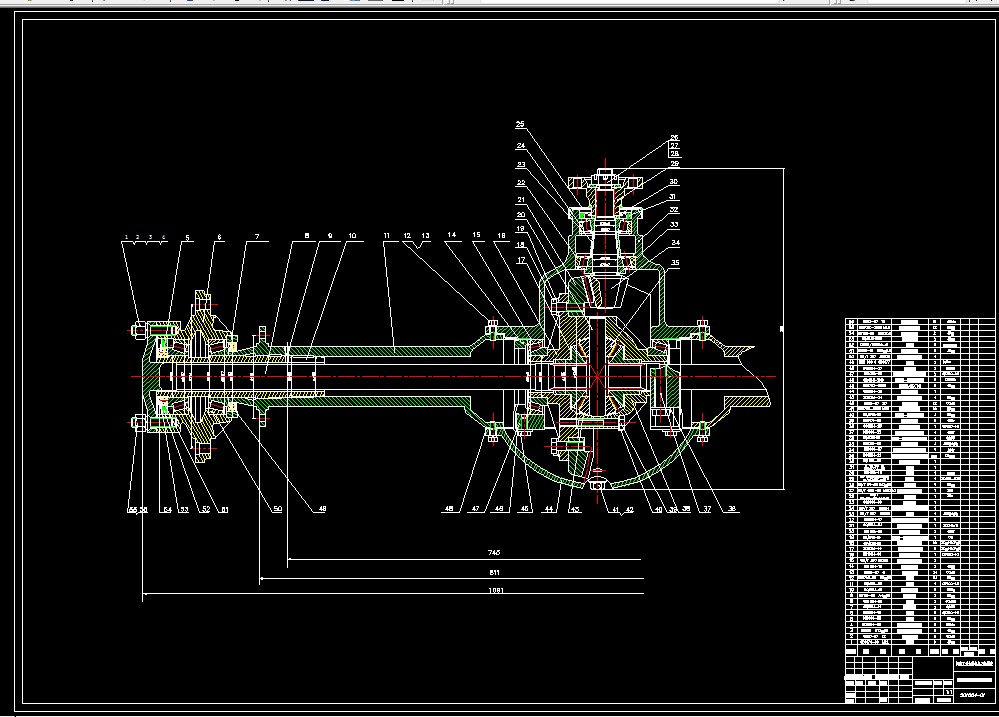 i483-SQ1084型货车驱动桥设计